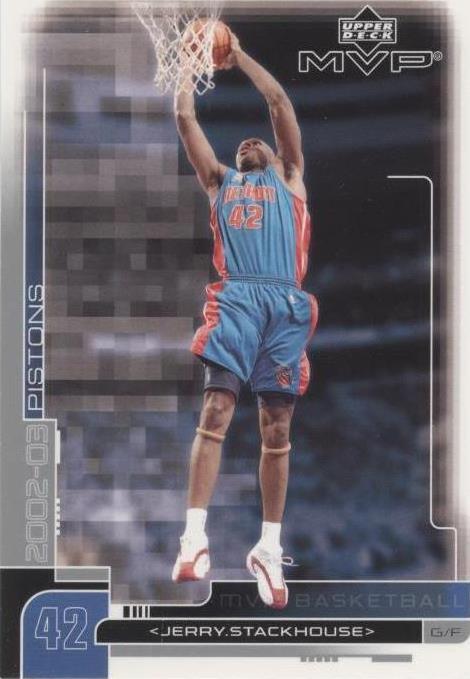 2002-03 Upper Deck MVP - Jerry Stackhouse #46