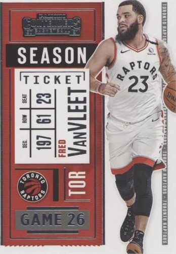 2020-21 Panini Contenders - Fred VanVleet #90