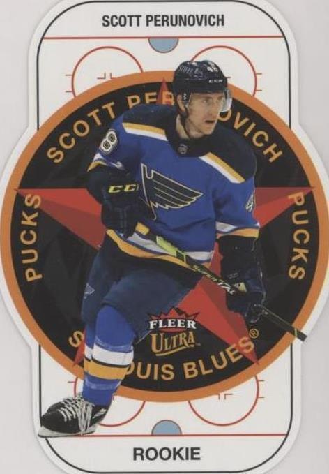 2021-22 Upper Deck Fleer Ultra - Scott Perunovich #82