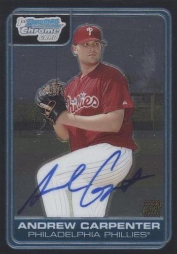 2006 Bowman Draft Picks & Prospects - Andrew Carpenter #DP80