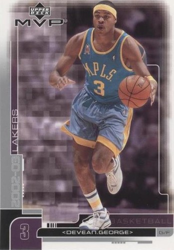 2002-03 Upper Deck MVP - Devean George #84