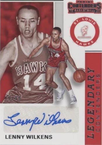 2019-20 Panini Contenders - Lenny Wilkens #LC-LWK