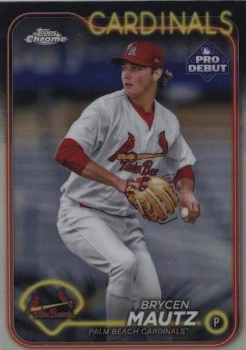 2024 Topps Pro Debut - Brycen Mautz #PDC-160