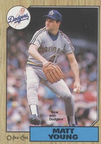 1987 O-Pee-Chee - Matt Young #19