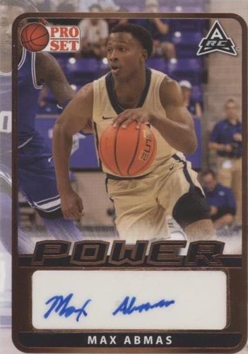 2021-22 Leaf Pro Set Power - Max Abmas #BA-MA2