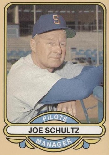 1982 Renata Galasso 1969 Seattle Pilots - Joe Schultz #2