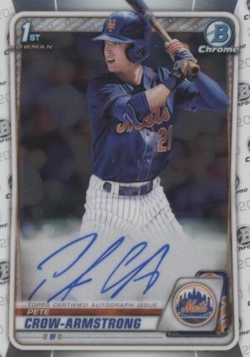 2020 Bowman Draft - Pete Crow-Armstrong #CDA-PC