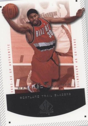 2002-03 SP Authentic - Rasheed Wallace #73