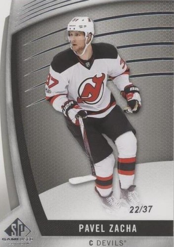 2017-18 SP Game Used - Pavel Zacha #24