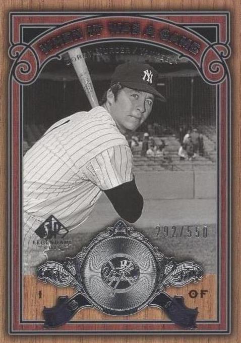 2006 SP Legendary Cuts - Bobby Murcer #WG-MU