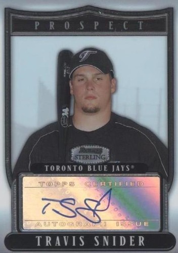 2007 Bowman Sterling - Travis Snider #BSP-TS