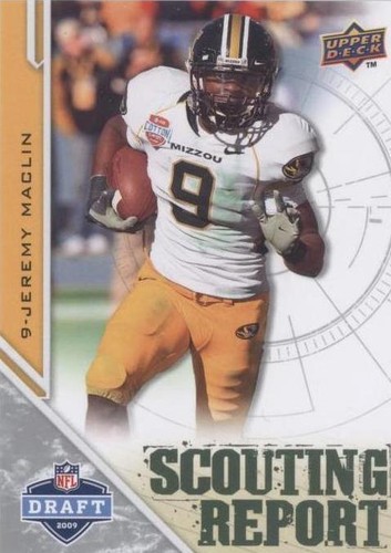 2009 Upper Deck Draft Edition Jeremy Maclin #217