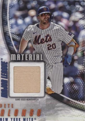 Pete Alonso 2025 Topps Series 2 Anniversary All-Star Auto