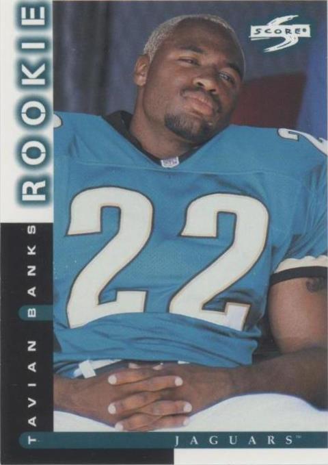 1998 Score Tavian Banks #243