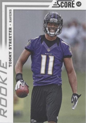 2012 Score Tommy Streeter #380