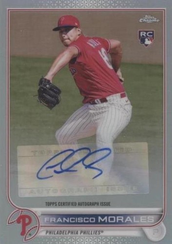 2022 Topps Chrome Update Series - Francisco Morales #AC-FM
