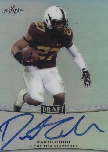 2015 Leaf Metal Draft David Cobb #BA-DC1