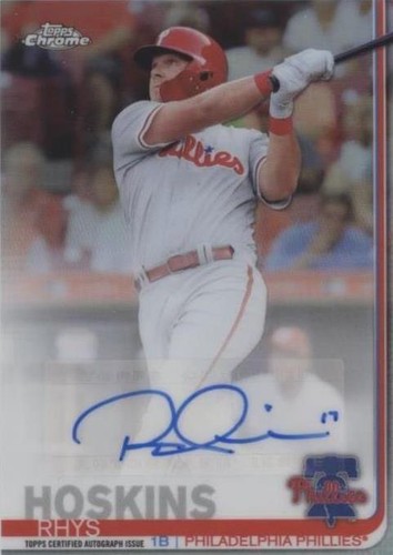 2019 Topps Chrome Update Series - Rhys Hoskins #CUA-RHO