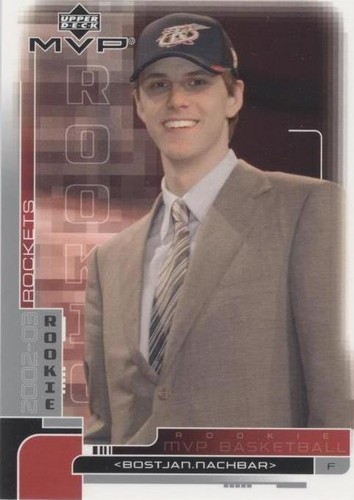 2002-03 Upper Deck MVP - Bostjan Nachbar #218