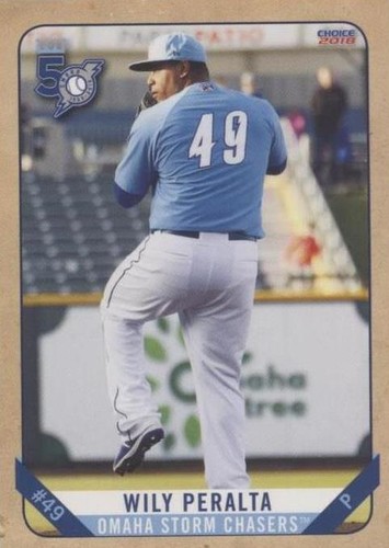 2018 Choice Omaha Storm Chasers - Wily Peralta #29