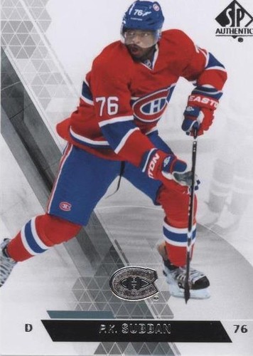 2013-14 SP Authentic - P. K. Subban #123
