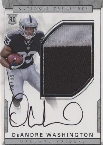2016 Panini National Treasures DeAndre Washington #133