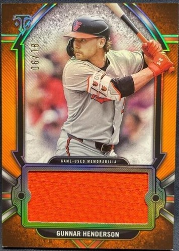 2024 Topps Triple Threads - Gunnar Henderson #SJR-GH