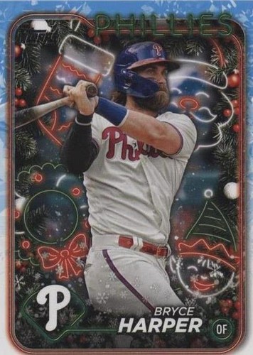 2024 Topps Holiday - Bryce Harper #H179