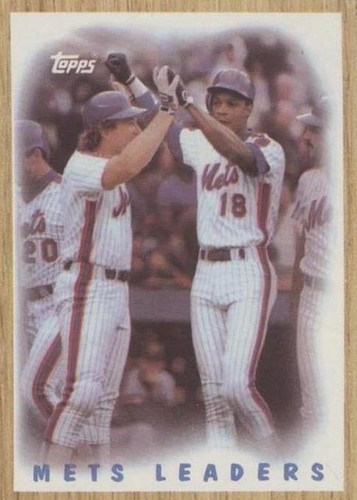 1987 Topps - Darryl Strawberry Gary Carter #331