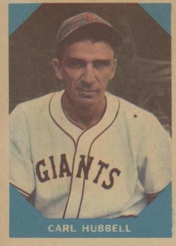 1960 Fleer Baseball Greats - Carl Hubbell #4