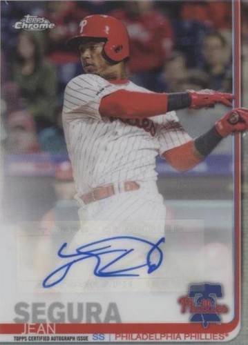 2019 Topps Chrome Update Series - Jean Segura #CUA-JS