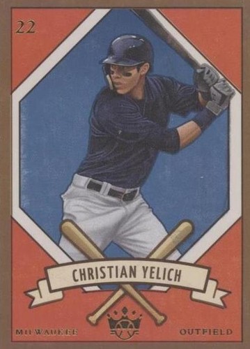 2019 Panini Diamond Kings - Christian Yelich #205-12