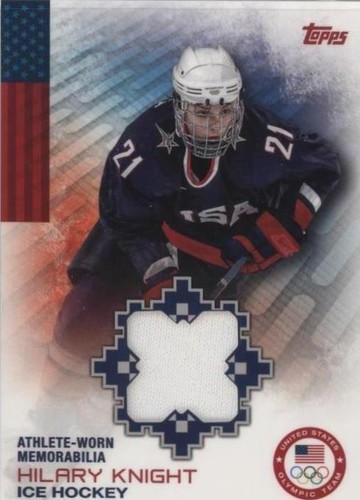 2014 Topps U.S. Olympic & Paralympic Team and Hopefuls - Hilary Knight #OR-HKN