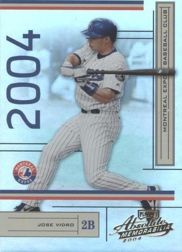 2004 Playoff Absolute Memorabilia - Jose Vidro #125