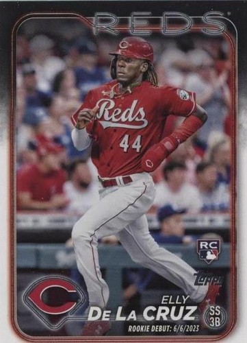 【激レア】 Topps Elly De La Cruz 25枚限定 PSA10 2024 Topps Update Elly De La Cruz All-Star Stitches Dual