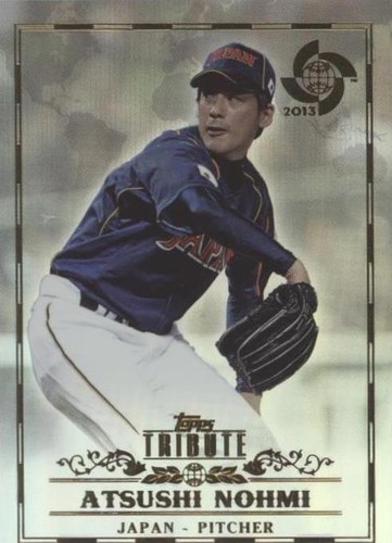 2013 Topps Tribute WBC - Atsushi Nohmi #39