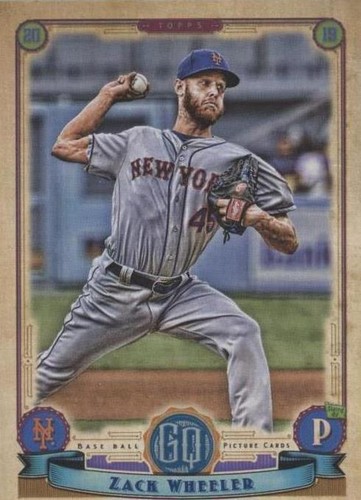 2019 Topps Gypsy Queen - Zack Wheeler #59