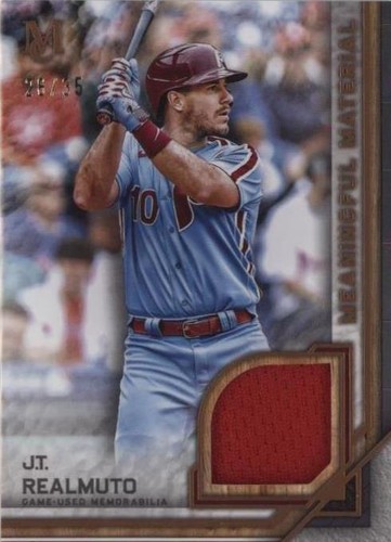 2023 Topps Museum Collection - J.T. Realmuto #MMR-JTR