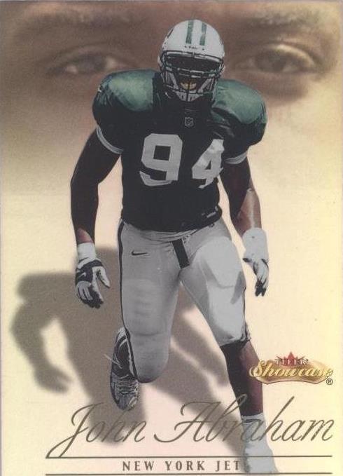 2000 Fleer Showcase John Abraham #140