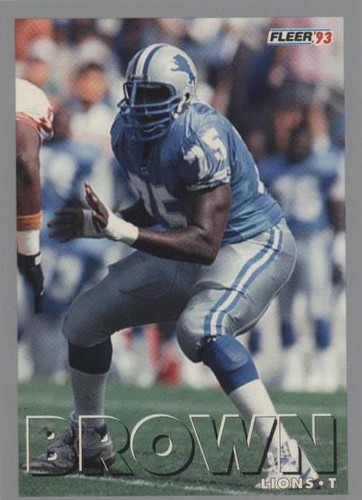 1993 Fleer Lomas Brown #72