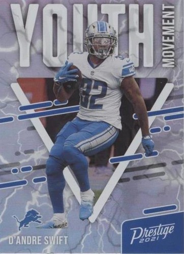 2021 Panini Prestige D'Andre Swift #YM-3