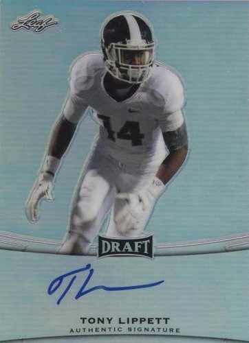 2015 Leaf Metal Draft Tony Lippett #BA-TL2