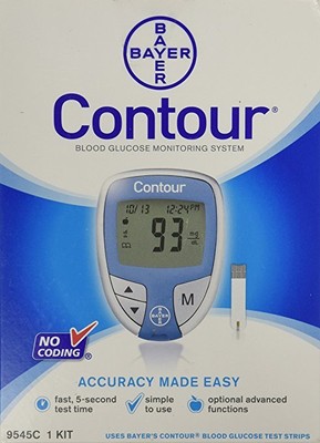 Glucometer Blood Glucose Meter Bayer Contour Sugar Monitoring Diabetes Diabetic