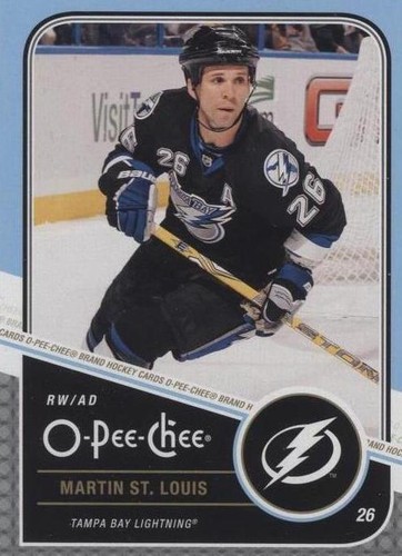 2011-12 O-Pee-Chee - Martin St. Louis #33