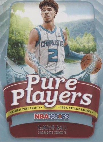 2022-23 Panini Hoops NBA LAMELO BALL PURE PLAYERS #4 HORNETS