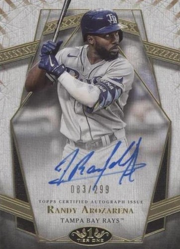 2022 Topps Tier One - Randy Arozarena #PPA-RA