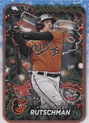 2024 Topps Five Star Adley Rutschman Auto Jumbo Orioles Lettering