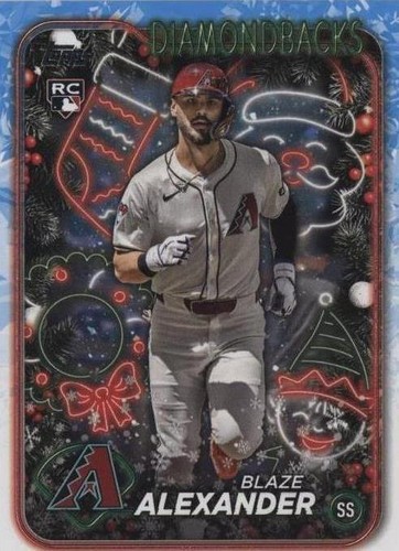 2024 Topps Holiday - Blaze Alexander #H69