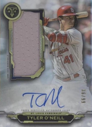 2019 Topps Triple Threads - Tyler O'Neill #AUJR-TO