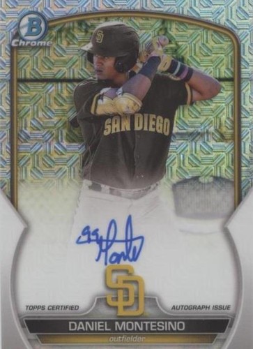 2023 Bowman - Daniel Montesino #BMA-DM